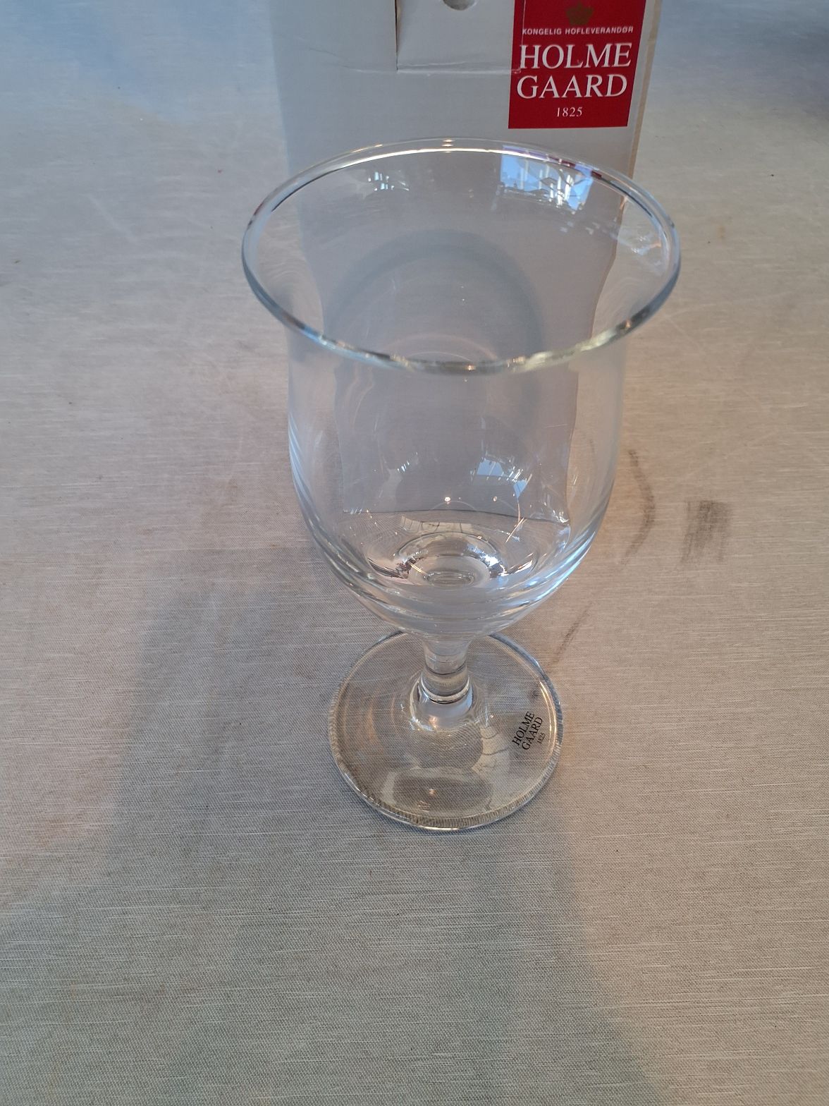 Holmegaard Ideelle Ølglas